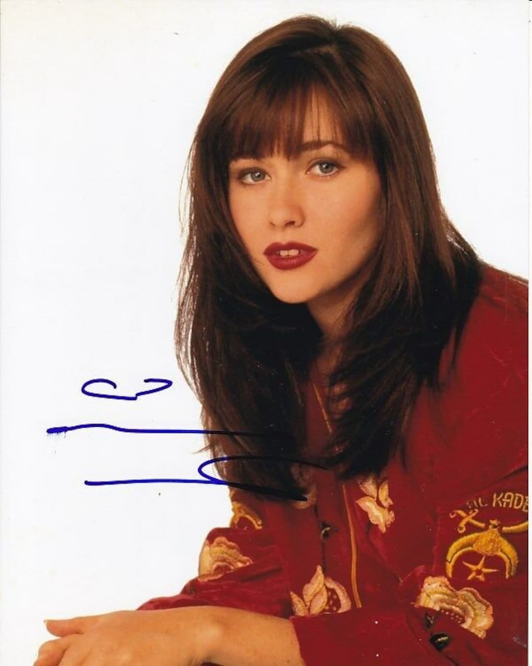 Shannen Doherty Beverly Hills 90210 Ausstieg Shannen Doherty Autographed 8x10 Beverly Hills 90210 Brenda - Etsy Sweden