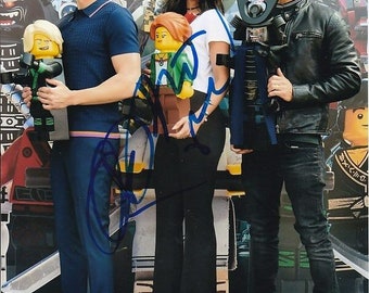 Dave Franco i Olivia Munn podpisali zdjęcie 8x10 z filmu Lego Ninjago