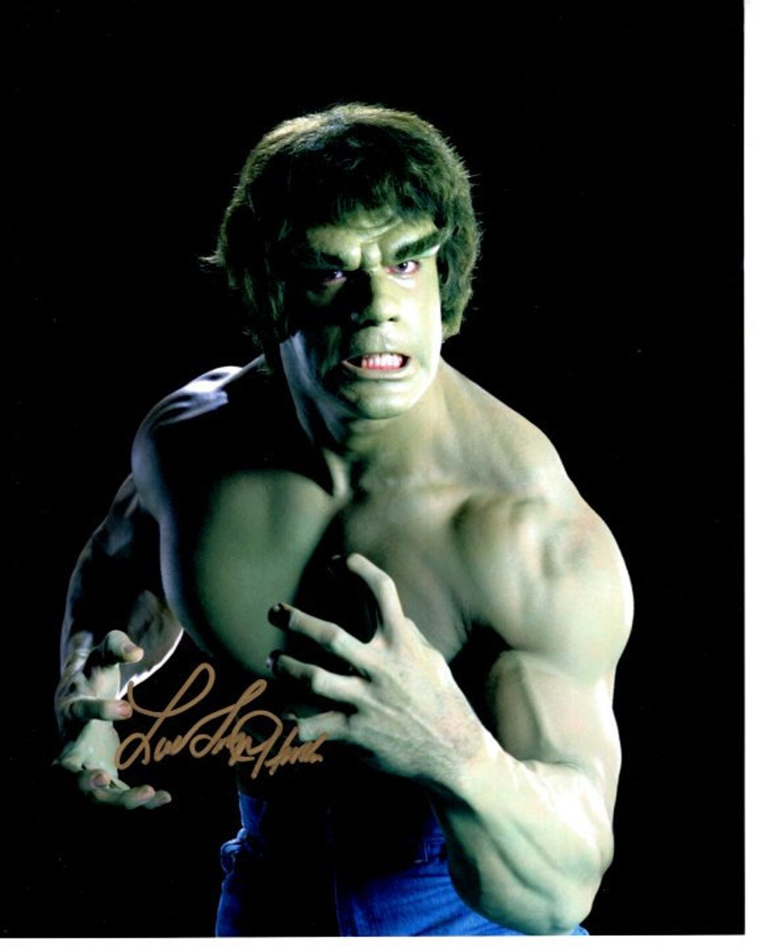 Lou Ferrigno Signed Autographed 8x10 the Incredible Hulk Photograph - Etsy