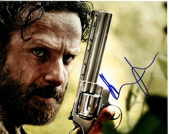 Andrew Lincoln signed autographed 8x10 the walking dead rick grimes photograph