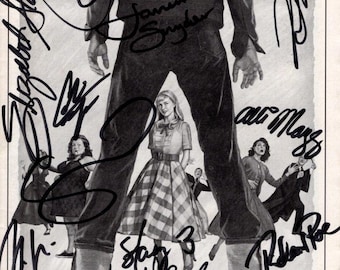 Musical Cry-Baby z autografem obsady