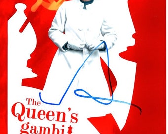 Anya Taylor-Joy Signed 8x10 The Queen's Gambit Photograph