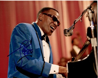 Jamie Foxx signed autographed 8x10 Ray Charles photograph