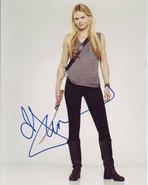 ジェニファー・モリソンのサイン入り8x10ワンス・アポン・ア・タイム