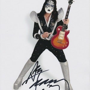 エース・フレーリーのサイン入り8x10キス写真 - Etsy 日本