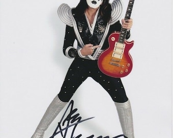 Ace Frehley signed autographed 8x10 kiss photograph