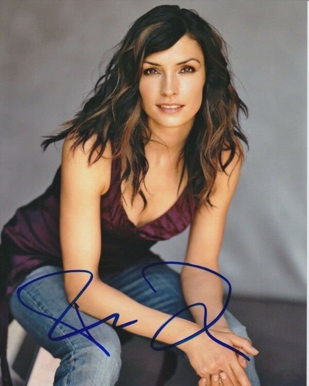 Famke Janssen Signed Autographed 8x10 Sexy Photograph - Etsy