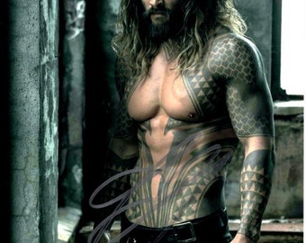 Jason Momoa signed autographed 8x10 aquaman photograph