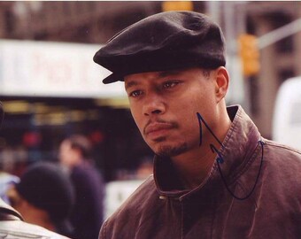 Terrence howard signed autographed 8x10 august rush richard jeffries photograph