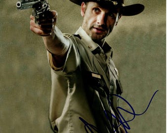 Andrew Lincoln signed autographed 8x10 the walking dead rick grimes photograph