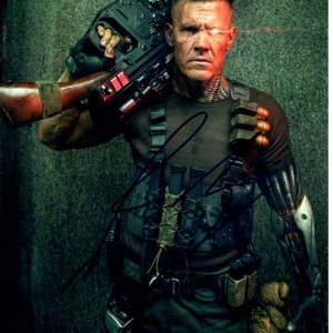 Josh brolin signed autographed 8x10 deadpool cable photograph