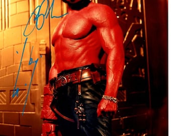Ron Perlman signed autographed 8x10 Hellboy photograph
