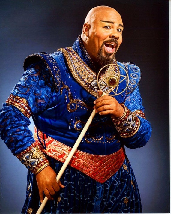 James monroe iglehart firmado autografiado 8x10 disney alladin