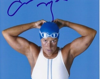 Diana nyad signed autographed 8x10 photograph