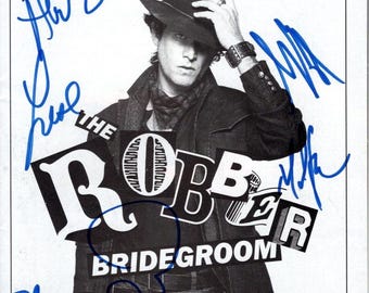 The Robber Bridegroom signed autographed cast playbill