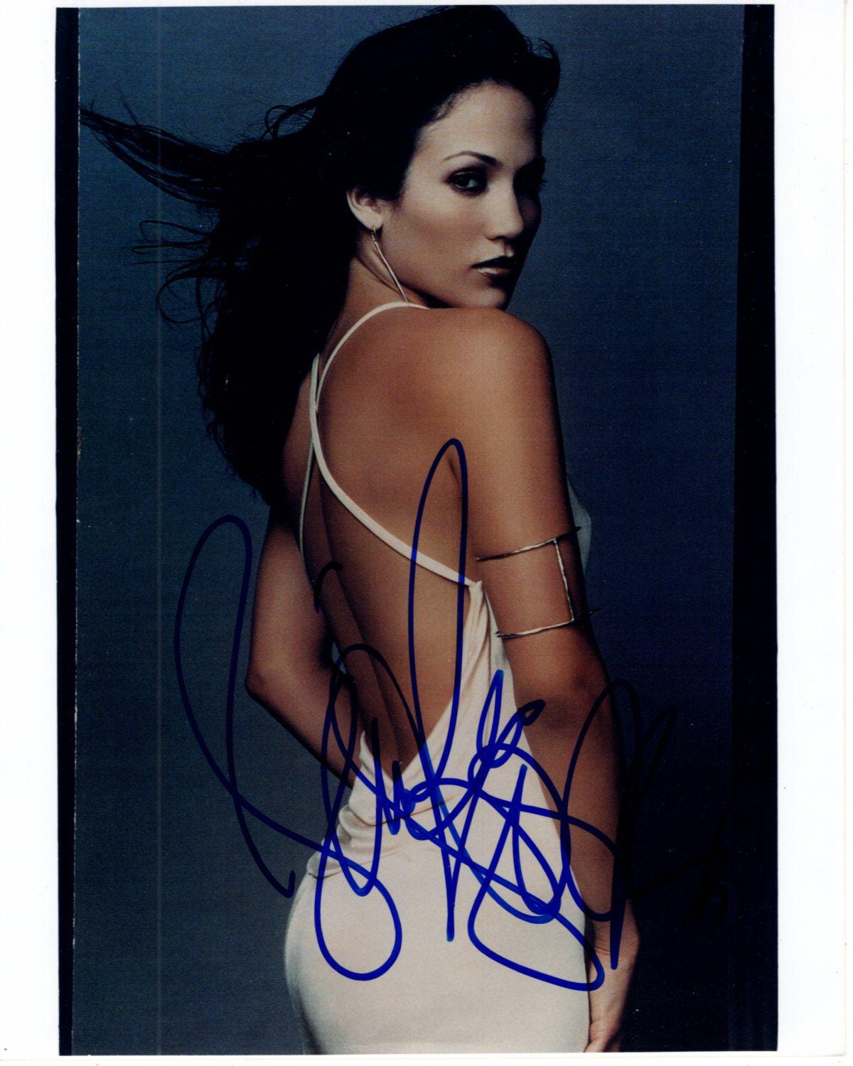 Jennifer Lopez Signed - Etsy