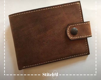 Handmade Leather Wallet, Leather Wallet,Gift For  Him