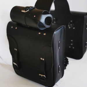 Ride in Style - Sacoches de selle de moto en cuir fabriquées à la main pour hommes et femmes, Bagages de moto personnalisés, Sac de moto en cuir personnalisé