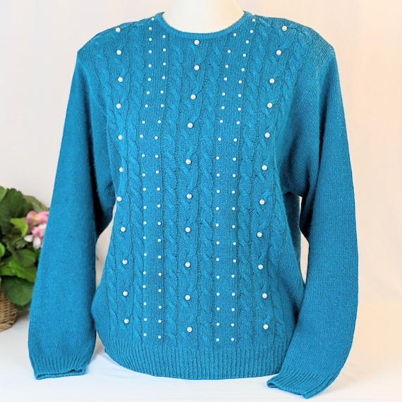 トップス special 60s vintage mohair pullover knit 1960s Mohair Sweater Pair - Two Vintage Knitting Patterns