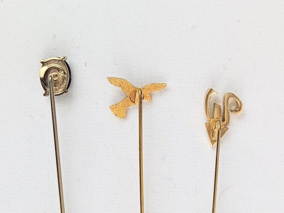 Assorted Vintage Stick Pins, Hat Pins, Coat Pin |… - image 9