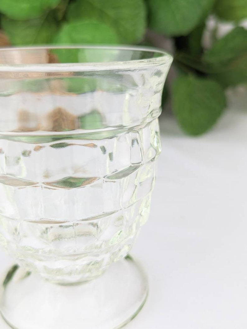 Set of 4 Clear Glass Drinking Glasses Colony Whitehall Clear Glass