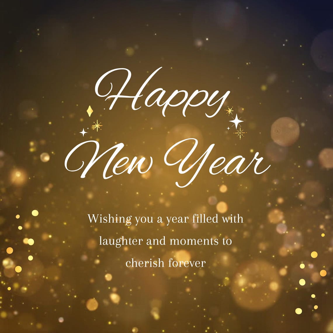 Happy New Year Digital Card Happy New Year 2025 Happy New Year Happy