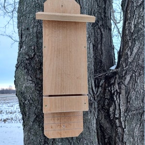 Bat House- Handmade- Dual Chamber- Weather Sealed
