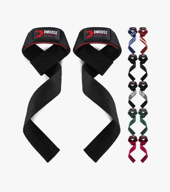 Silicone Grip Lifting Straps