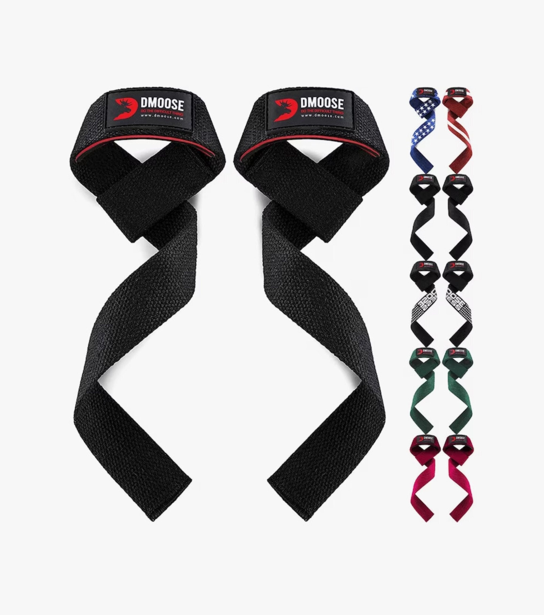 Dmoose Lifting Straps 24 Deadlift Straps With Silicone Etsy