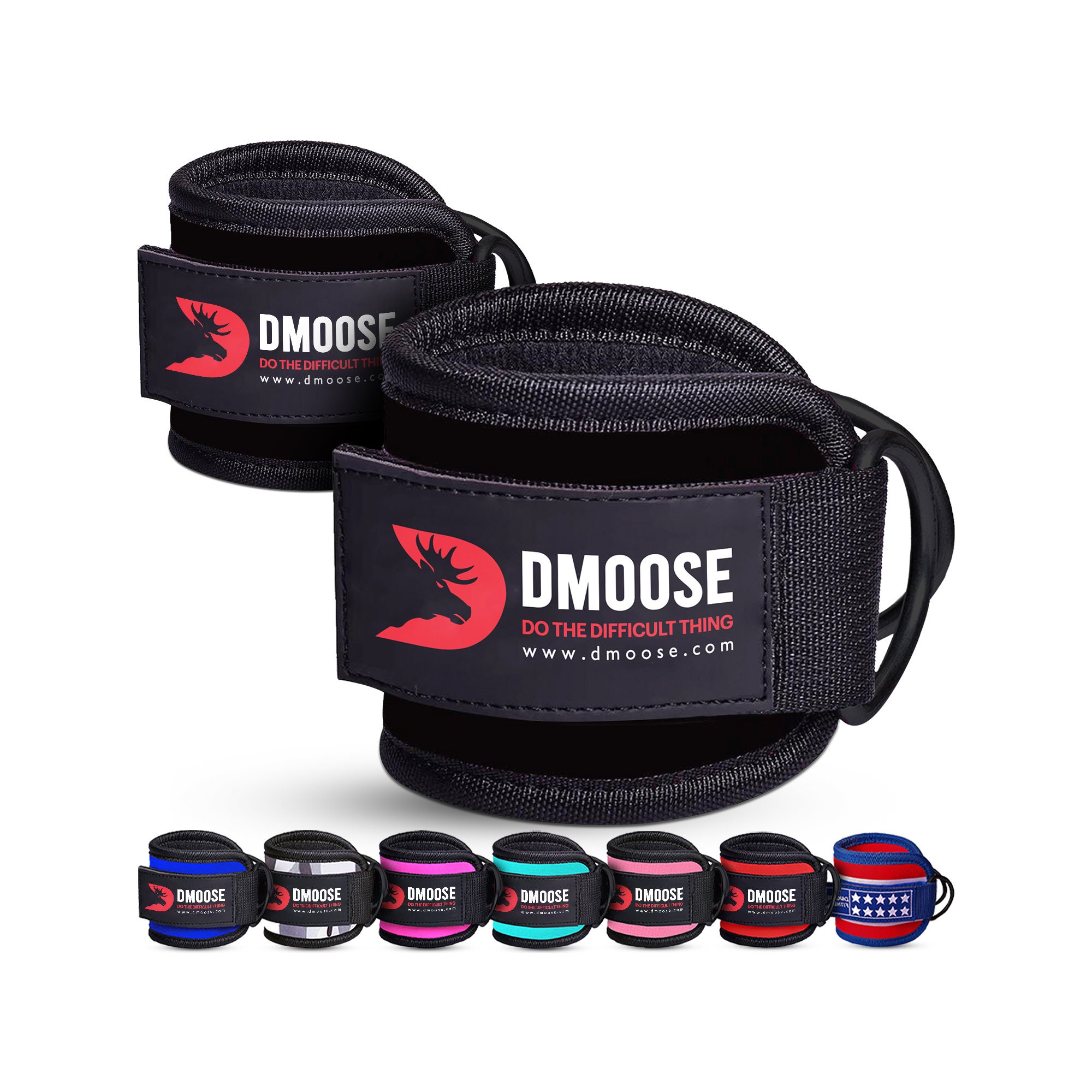 Dmoose Ankle Strap for Cable Machine Attachments Gym Ankle Cuff for