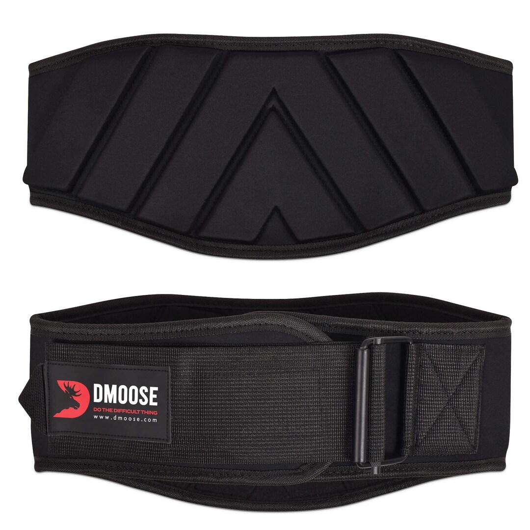 Dmoose Strength Olympics Squat Belts for Men and Women 6 Inch Autolock