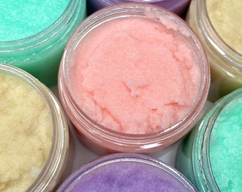Sugar Scrub | Natural body scrub | Exfoliating scrub | Sensitive skin | Oatmeal sugar scrub | Gifts for her