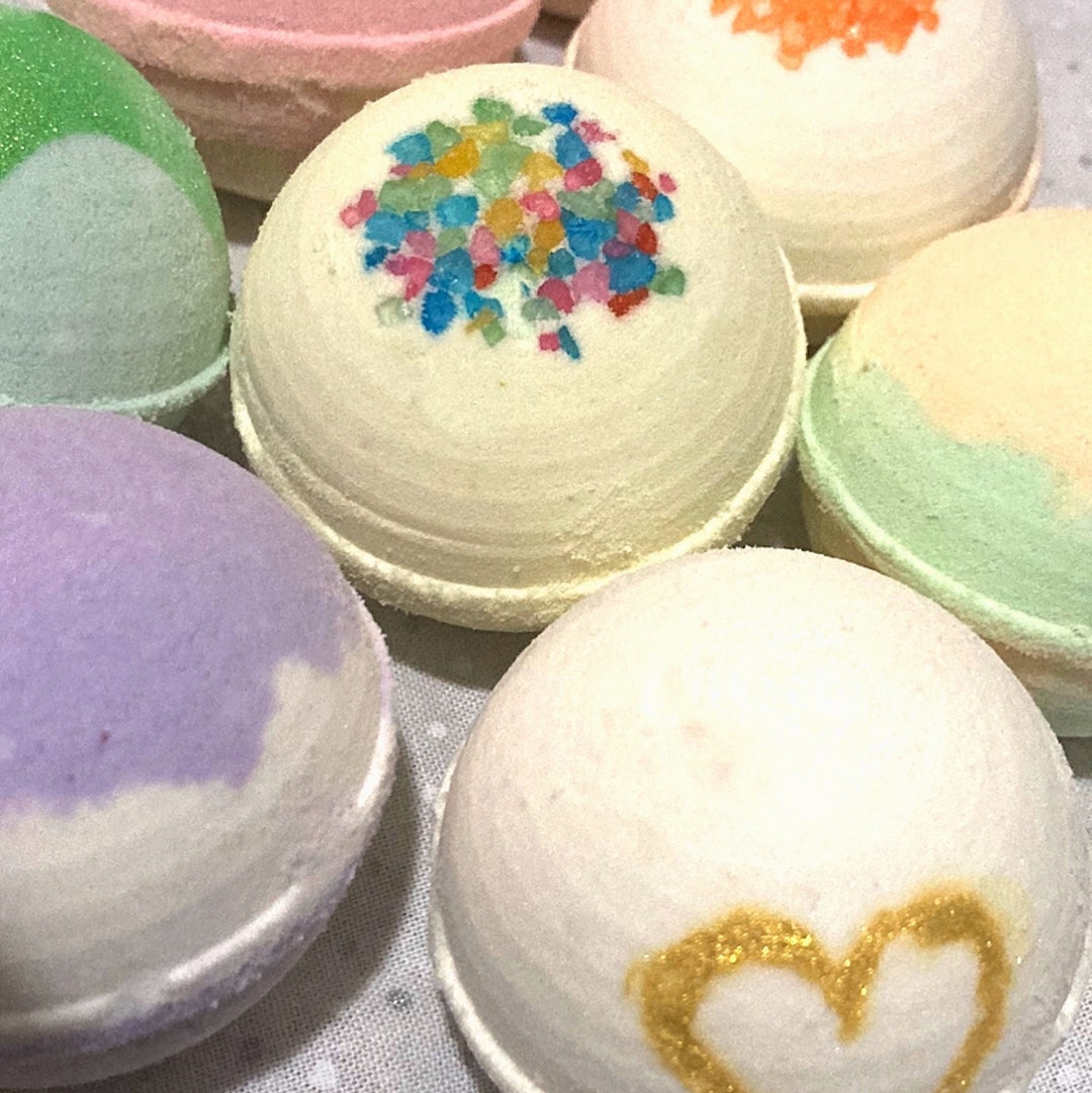 Bath Bomb Bathbomb Kids Bath Bomb Party Favors Handmade Gift Ideas