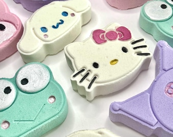 Surprise Toy Bath Bombs | Kitty & Friends, Scented Kids Bath Fizzies