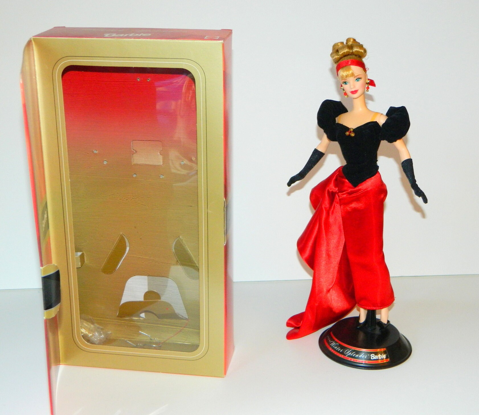 Avon winter splendor barbie value sale