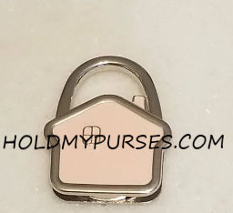 Cute Home Shaped Purse Hook/Bag Hanger For Tabletop. image 1