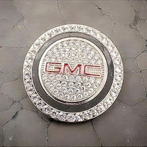 2pc. Metal Car Push Start Button Rhinestone Ring And Cap/Car Bling/Car interior Accessories