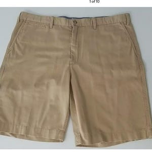 Polo Ralph Lauren Classic Fit Chino Shorts 42B x 10 Blue Pony Casual Golf Flat Front