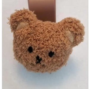 Very Cute Brown Bear Car Hook, Purse Hook, Bag Hook or Grocery Bag Hook Car Organizer/Car Bling