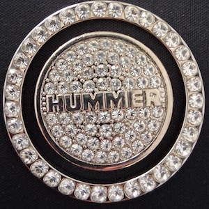 2pc. Metal Car Push Start Button Rhinestone Ring And Cap/Car Bling/Car interior Accessories