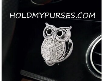 1pc. Silver Owl Shaped Start/Stop Push Button Cover/Car Bling/Car interior Accessories