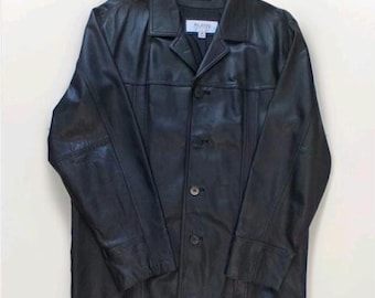 Vintage Wilsons Leather Jacket M 90s M.julian Lined Brown - Etsy