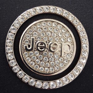 2pc. Metal Car Push Start Button Rhinestone Ring And Cap/Car Bling/Car interior Accessories