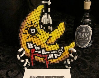 Soul Eater Moon Perler Display