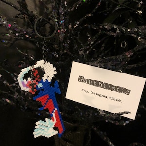 Riku (Way to Dawn) Keyblade Perler Keychain