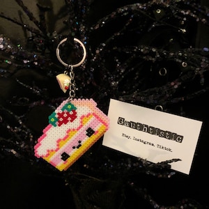 Llavero Perler Pastel Kawaii
