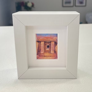 Framed mini print- Mnajdra
