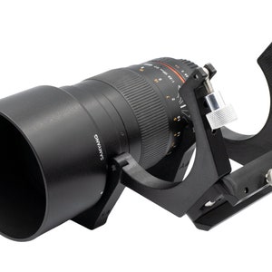 Système de bague astrodyme : monture ZWO ASIAIR et lunette de guidage pour objectif Rokinon/Samyang 135 mm F/2 image 2