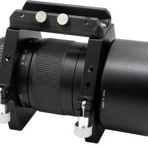 Système de bague astrodyme : monture ZWO ASIAIR et lunette de guidage pour objectif Rokinon/Samyang 135 mm F/2 image 3