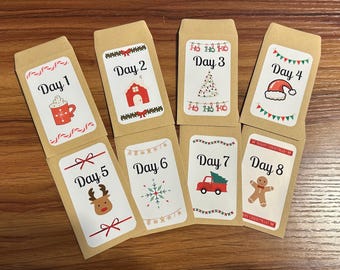 ATEEZ / ANIteez Mini Advent Calendar | 8-Day Sticker Surprise